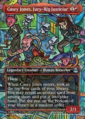 Casey Jones, Jury-Rig Justiciar, Borderless