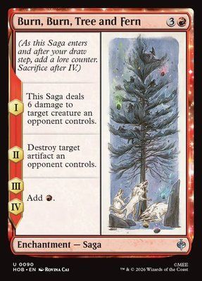 Burn, Burn, Tree and Fern, Normal