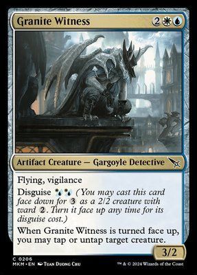 Granite Witness, Normal