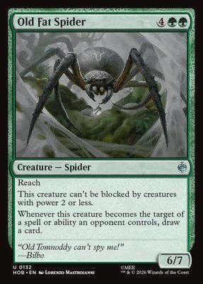 Old Fat Spider, Normal