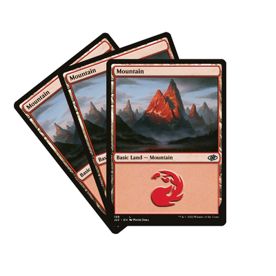 Red Mountain Land Pack (Базові землі - червоні, 26 шт, Magic The Gathering)