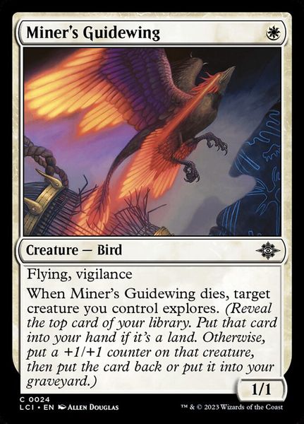 Miner's Guidewing, Normal