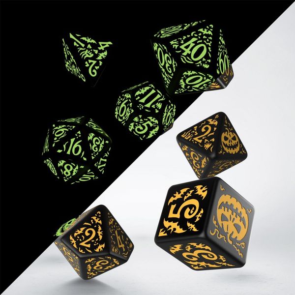 Набір кубиків Halloween Pumpkin - Jack O’Lantern Dice Set