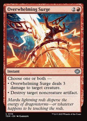 Overwhelming Surge, Normal