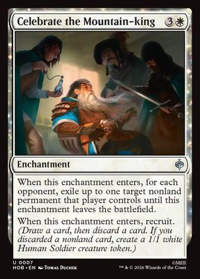 Celebrate the Mountain-king, Normal