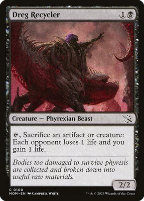 Dreg Recycler, Normal, Regular Foil