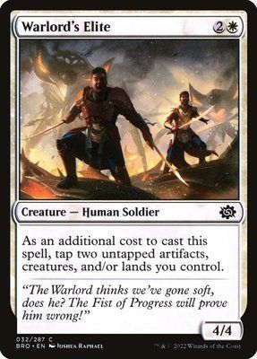 Warlord's Elite, Normal