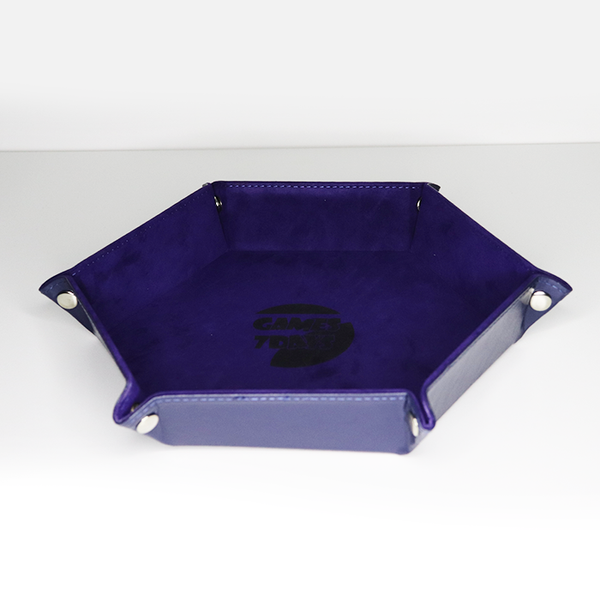 Лоток для кубиків темний фіолетовий (HEXAGON DICE TRAY DARK PURPLE)