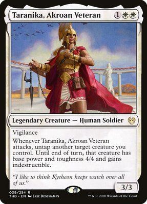 Taranika, Akroan Veteran, Normal, Regular Foil
