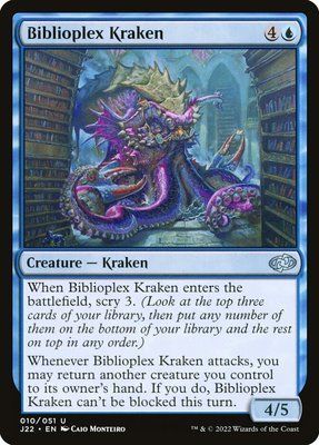 Biblioplex Kraken, Normal