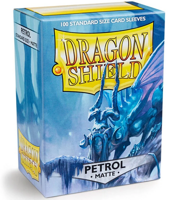 Протектори для карт Dragon Shield: Matte Petrol (66 х 91 мм, 100 шт, Magic the Gathering)