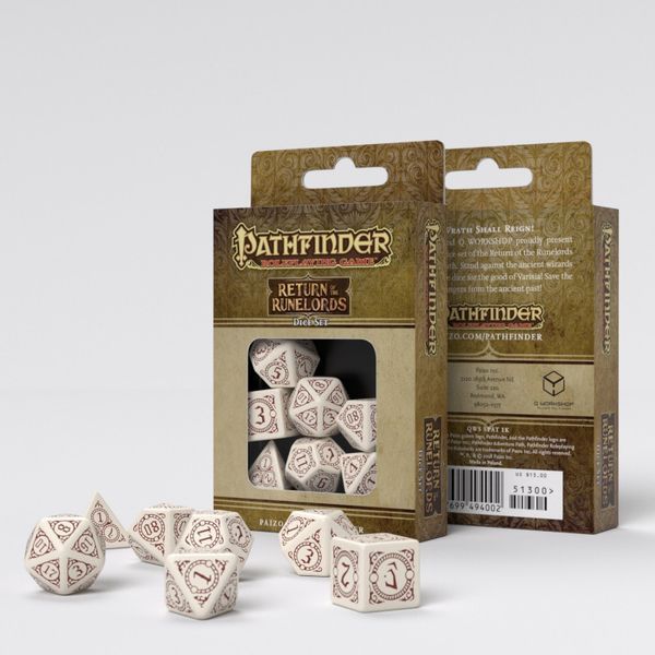 Набір кубиків Pathfinder Return of the Runelords Dice Set