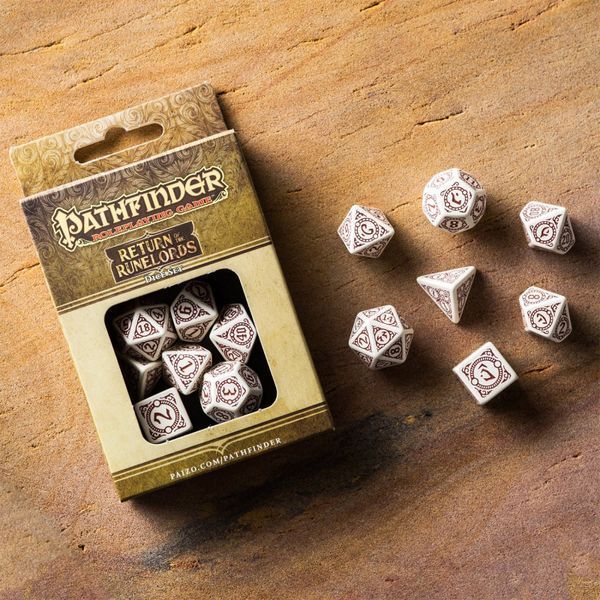 Набір кубиків Pathfinder Return of the Runelords Dice Set