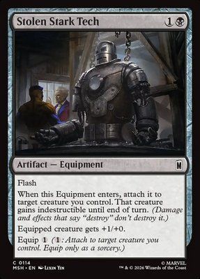 Stolen Stark Tech, Normal