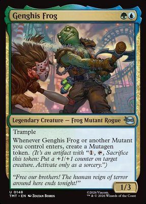 Genghis Frog, Normal, Regular Foil