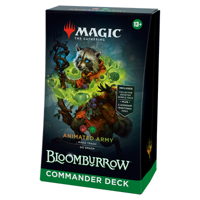 Bloomburrow: Animated Army Commander Deck (Magic the Gathering Колода Командира)