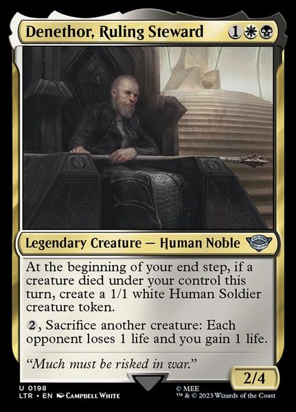 Denethor, Ruling Steward, Normal