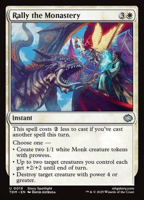 Rally the Monastery, Normal