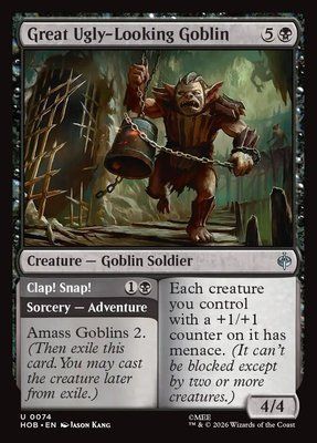 Great Ugly-Looking Goblin // Clap! Snap!, Normal