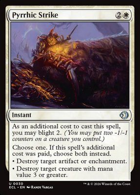 Pyrrhic Strike, Normal, Regular Foil