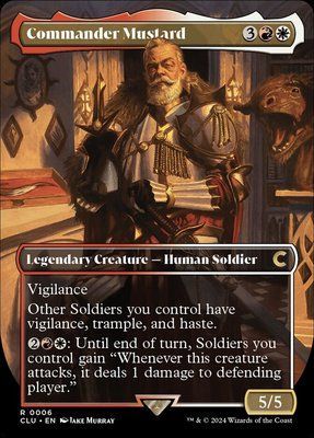 Commander Mustard, Borderless