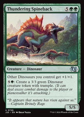 Thundering Spineback, Normal