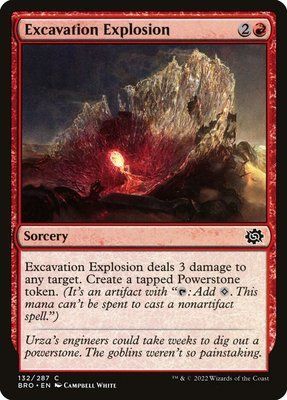 Excavation Explosion, Normal