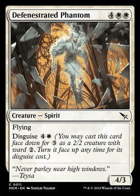 Defenestrated Phantom, Normal