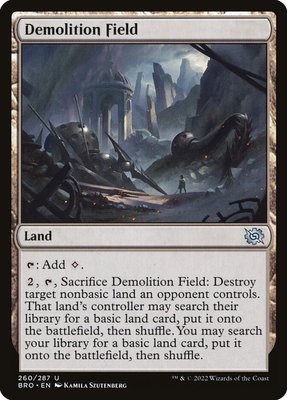 Demolition Field, Normal