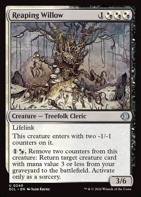 Reaping Willow, Normal