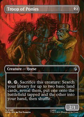 Troop of Ponies, Borderless