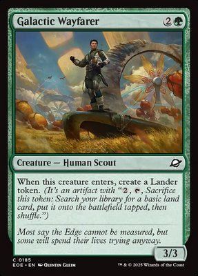 Galactic Wayfarer, Normal