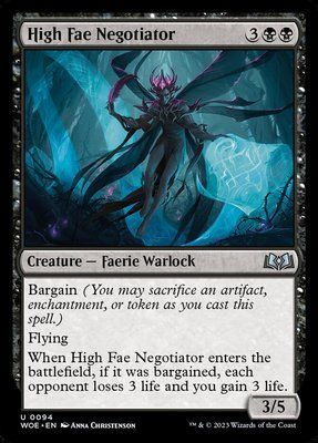 High Fae Negotiator, Normal