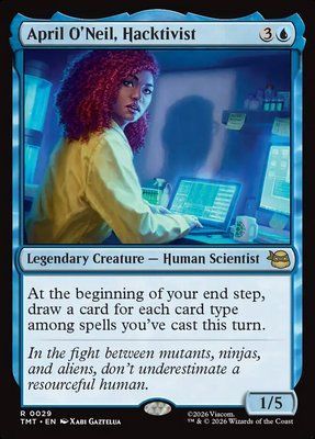 April O'Neil, Hacktivist, Normal