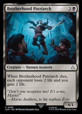 Brotherhood Patriarch, Normal
