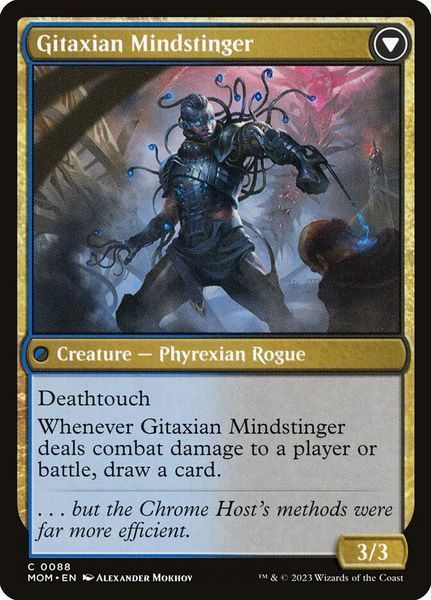Aetherblade Agent // Gitaxian Mindstinger, Normal