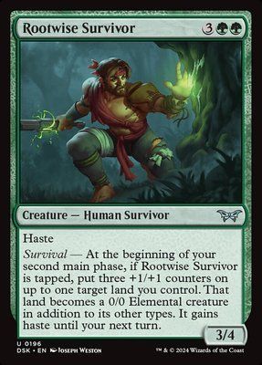 Rootwise Survivor, Normal, Regular Foil