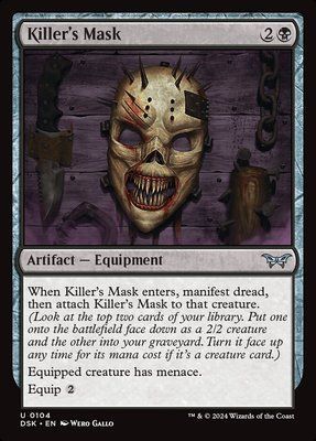 Killer's Mask, Normal, Regular Foil