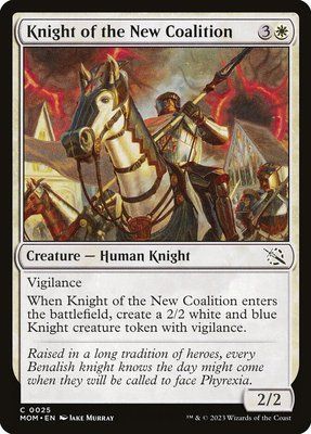 Knight of the New Coalition, Normal
